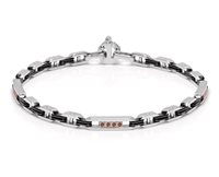 Pulsera Baraka Hombre in Acero Diamante BR221611ROCN21006 - BR221611ROCN21006